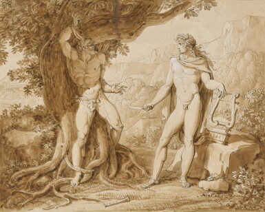 View full screen - View 1 of Lot 54. The Flaying of Marsyas.