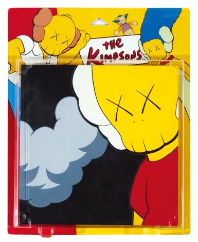 View full screen - View 1 of Lot 46. KAWS | UNTITLED (KIMPSONS) (Package Painting Series) 無題(KIMPSONS)(包裝畫系列).