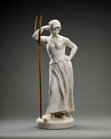 View full screen - View 1 of Lot 74. la faneuse (the haymaker).