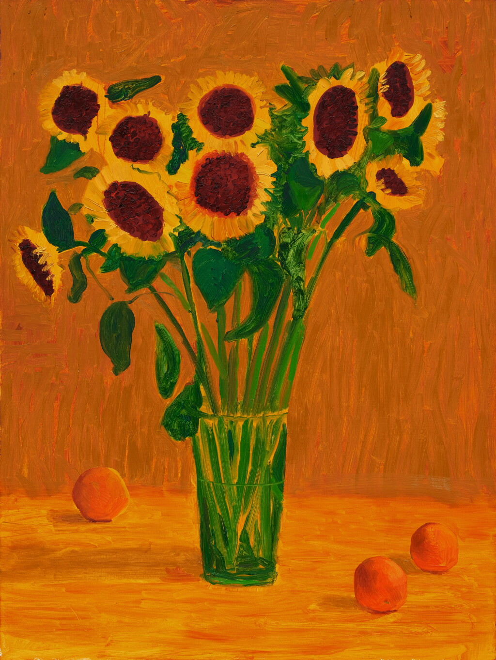 View full screen - View 1 of Lot 135. Sunflower and Three Oranges.