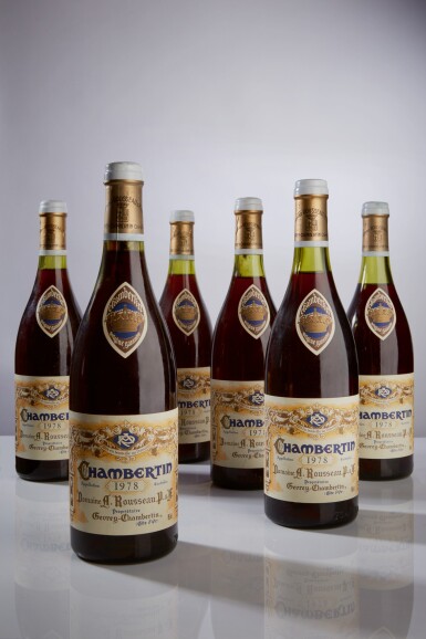 View full screen - View 1 of Lot 41. Chambertin 1978 Domaine Armand Rousseau (6 BT).