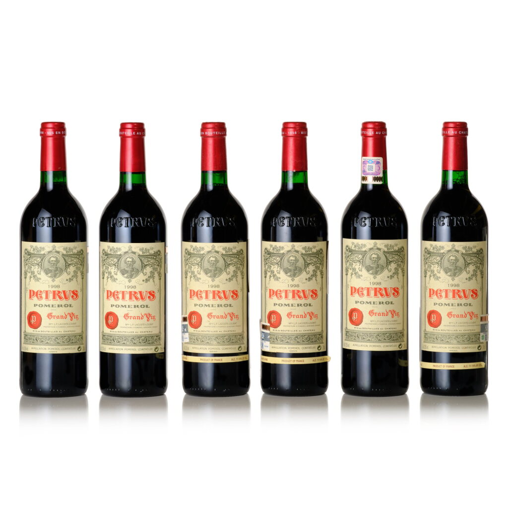 View full screen - View 1 of Lot 21. Petrus 1998 (12 BT).