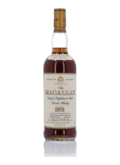 View full screen - View 1 of Lot 12. The Macallan 18 Year Old Sherry Oak 43.0 abv 1978 (1 Bottle 75cl).