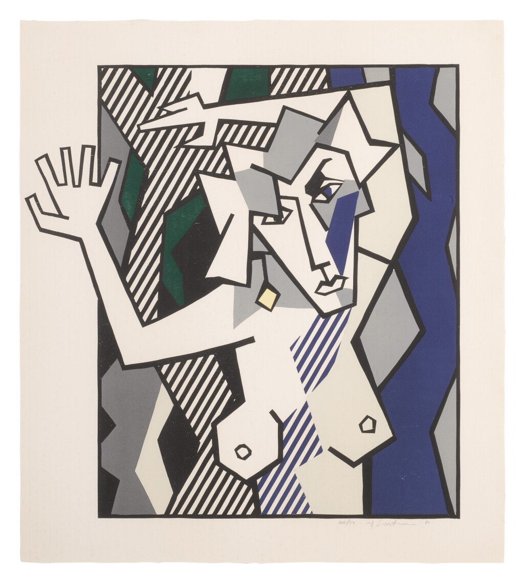 View full screen - View 1 of Lot 40. ROY LICHTENSTEIN | NUDE IN THE WOODS (CORLETT 174).
