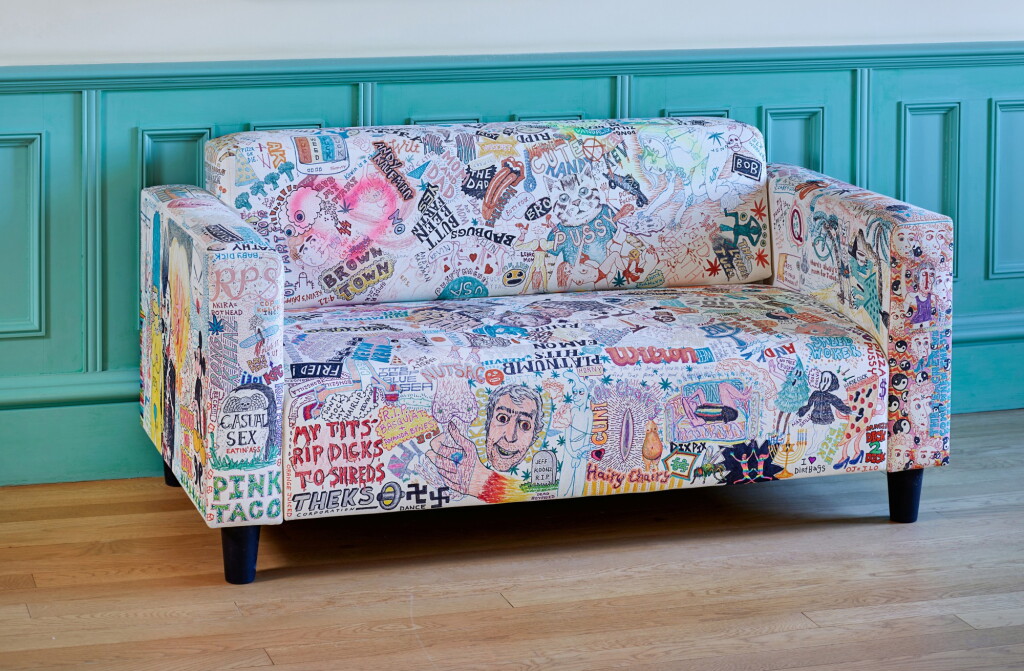View full screen - View 1 of Lot 71. Studio Loveseat (Karma).