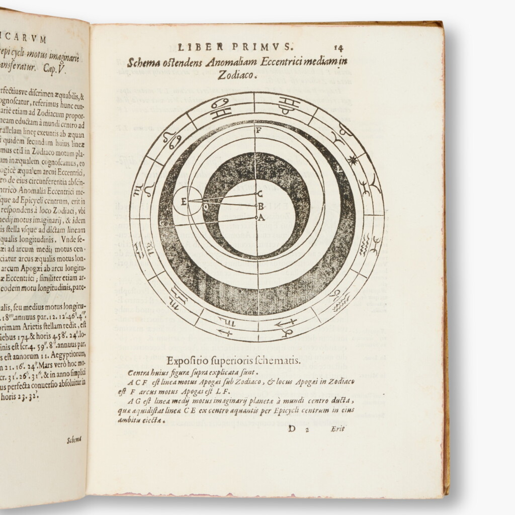 View full screen - View 1 of Lot 29. Magini, Giovanni Antonio | Novae coelestium orbium theoricae congruentes cum observationibus N. Copernici, Venice, 1589, first edition, contemporary limp vellum.