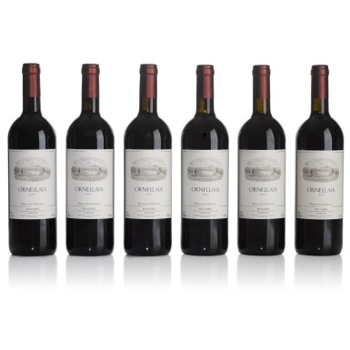View full screen - View 1 of Lot 589. Ornellaia 2003 (6 BT).