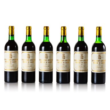 View full screen - View 1 of Lot 442. Château Pichon Longueville, Lalande 1982 (12 BT).