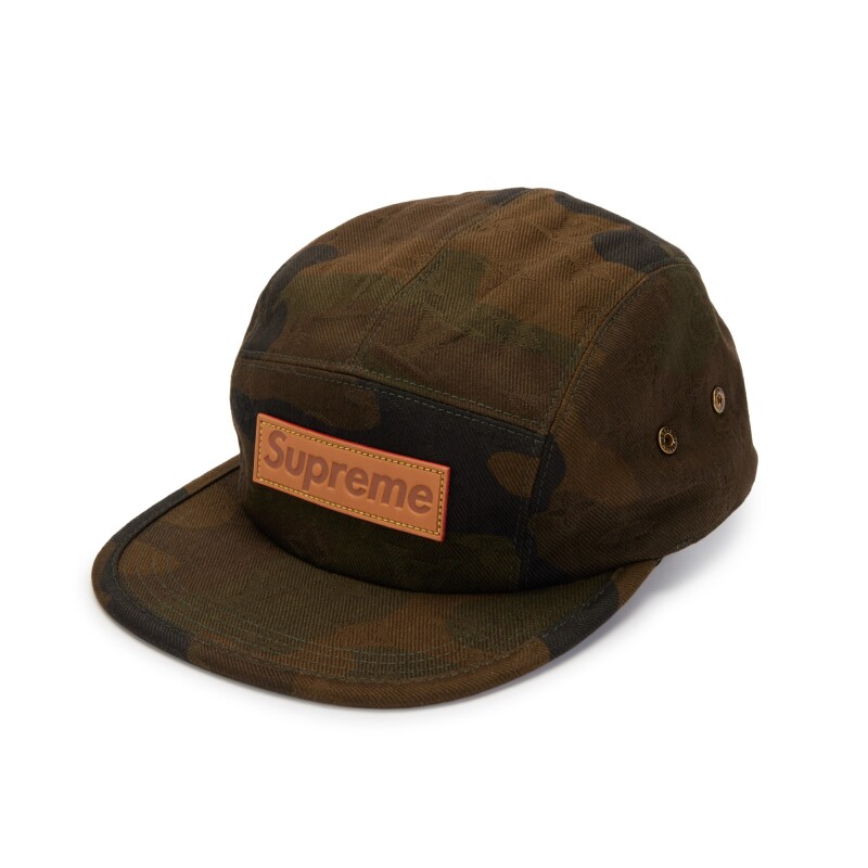 Baseball Cap Supreme Hat Lv Supreme, Louis Vuitton Camp Cap Camo