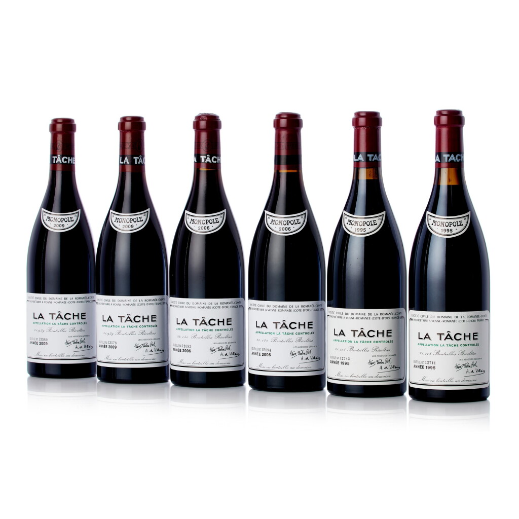 View full screen - View 1 of Lot 6310. La Tâche 2009 Domaine de la Romanée-Conti (6 BT).