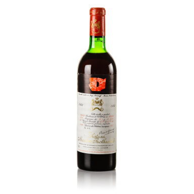View full screen - View 1 of Lot 38. Château Mouton Rothschild 1972 (1 BT).