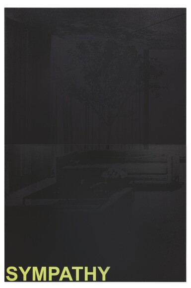 View full screen - View 1 of Lot 522. ADAM PENDLETON | TREE (BLACK).