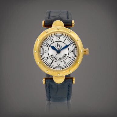 View full screen - View 1 of Lot 2147. Classic | A yellow gold wristwatch, Circa 2004 | Vianney Halter | Classic | 黃金腕錶,約2004年製.