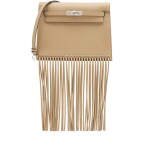 Limited Edition Beige Marfa Swift Fringe Kelly Danse II Palladium Hardware, 2023