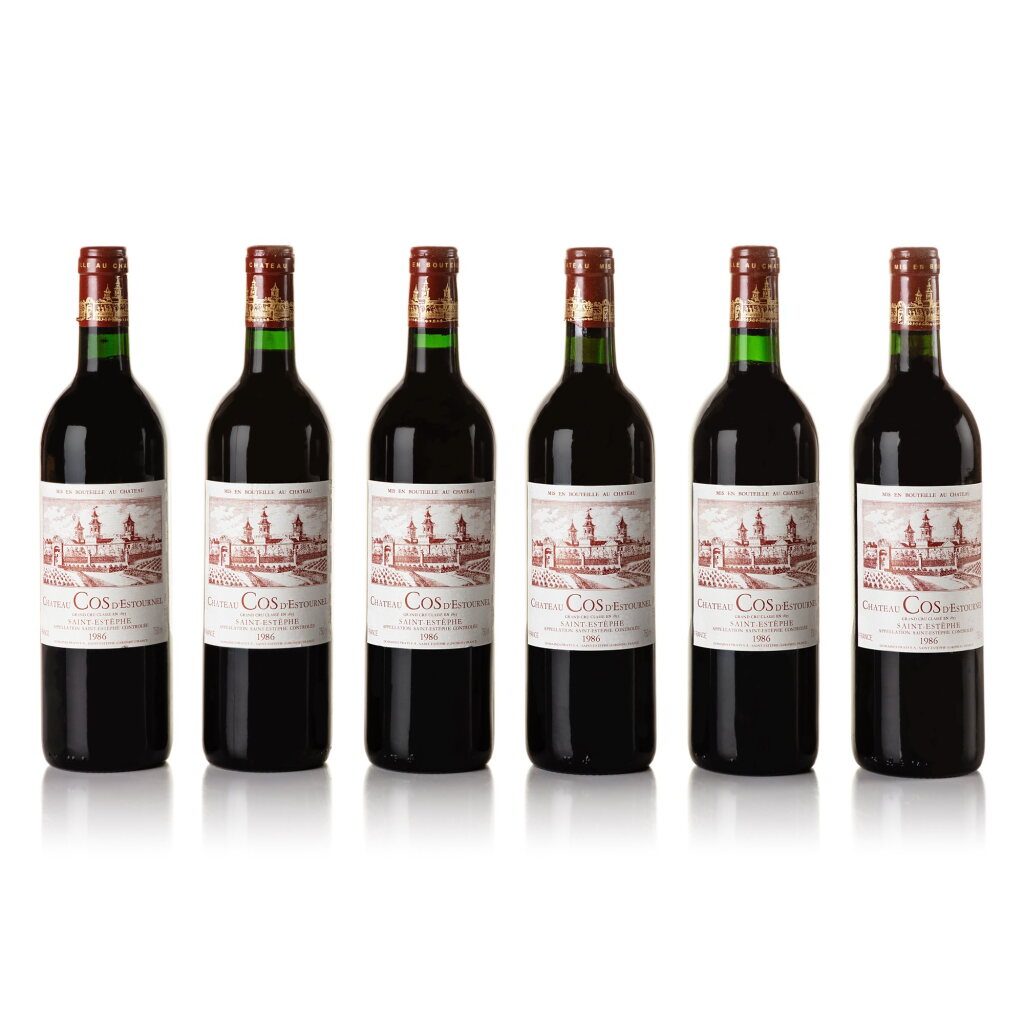 View full screen - View 1 of Lot 87. Château Cos d'Estournel 1986 (6 BT).