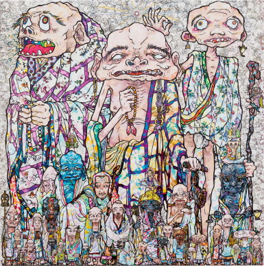 View full screen - View 1 of Lot 24. Takashi Murakami 村上隆 | Communication with the Universe 和宇宙對話.