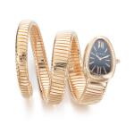 Lady's gold and diamond wristwatch, 'Serpenti'