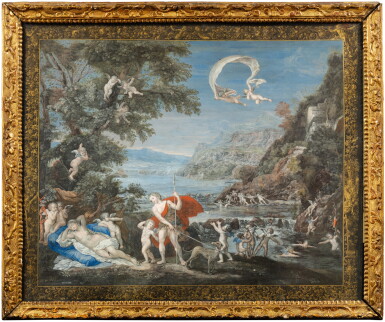 View full screen - View 1 of Lot 127. Venus and Adonis.