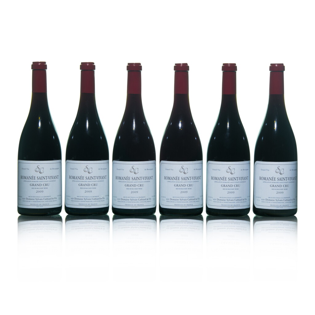 View full screen - View 1 of Lot 201. Romanée St. Vivant 2009 Sylvain Cathiard (6 BT).