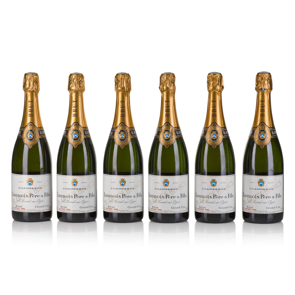 View full screen - View 1 of Lot 628. Launois Père et Fils Blanc de Blancs Grand Cru 1996 (12 BT).