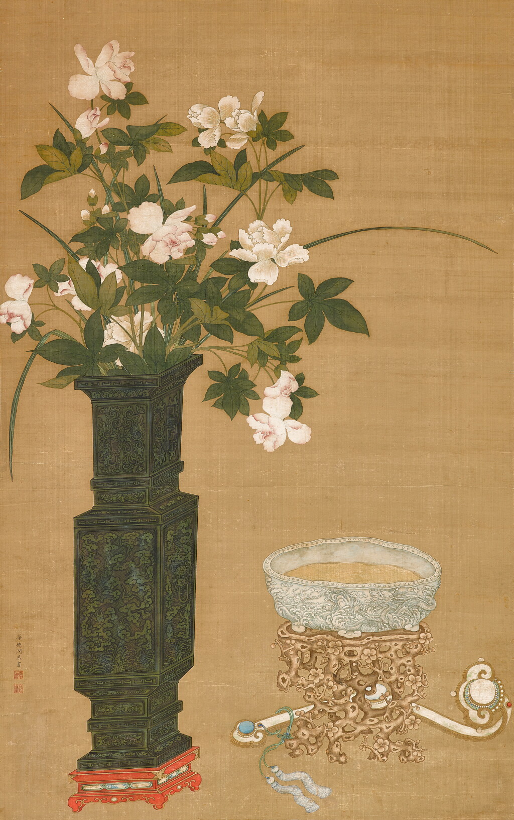 View full screen - View 1 of Lot 926. 梁德潤 清供圖 | Liang Derun, Offerings.