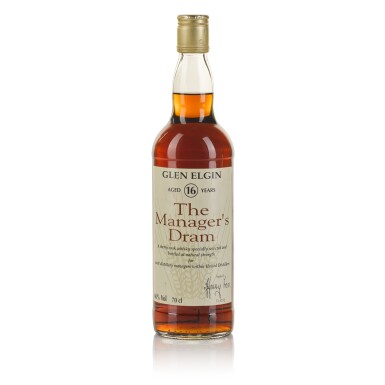 View full screen - View 1 of Lot 117. Glen Elgin The Manager's Dram 16 Year Old 60.0 abv NV (1 BT 70cl).