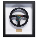 Michael Schumacher 1992 Benetton B192 Race Used and Signed Steering Wheel | Attributed to 1st Career Grand Prix Victory | Team Benetton Letter of Provenance