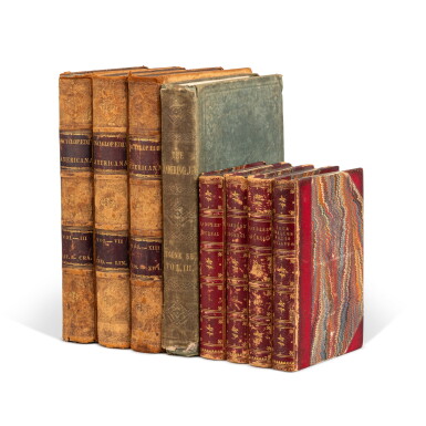 View full screen - View 1 of Lot 1049. (Dickens, Charles) — A group of works from the author's library.