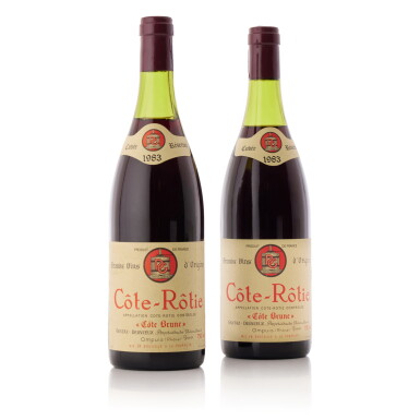 View full screen - View 1 of Lot 1511. Côte Rôtie, Côte Brune 1983 Gentaz-Dervieux (2 BT).