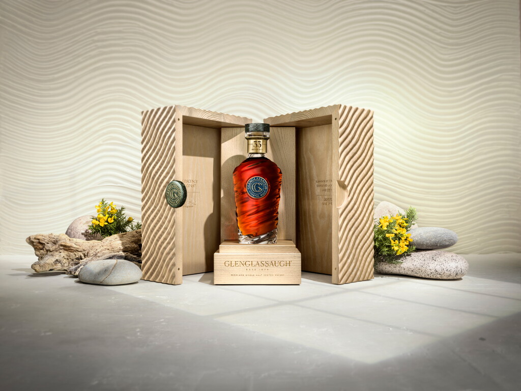 View full screen - View 1 of Lot 6. Glenglassaugh Coalescence of the Coast 55 Year Old (1 BT 70cl, 3 BT 5cl).