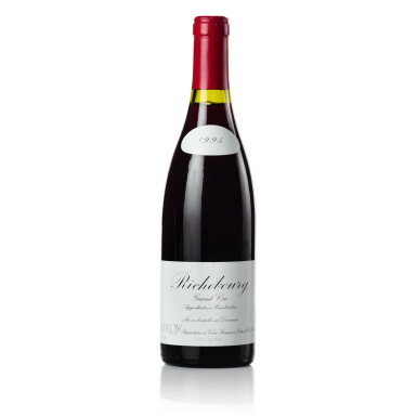 View full screen - View 1 of Lot 5. Richebourg 1995 Domaine Leroy (1 BT).