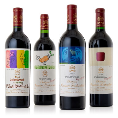 View full screen - View 1 of Lot 7784. Château Mouton Rothschild 2013 (2 BT).
