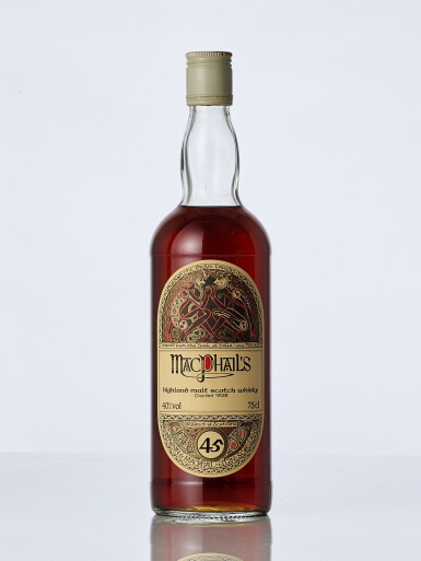 View full screen - View 1 of Lot 2019. MacPhail's Gordon & MacPhail 45 Year Old Book of Kells 40.0 abv 1938 (1 BT).