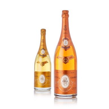 View full screen - View 1 of Lot 8300. Louis Roederer, Cristal Brut 2002 (2 MAG).