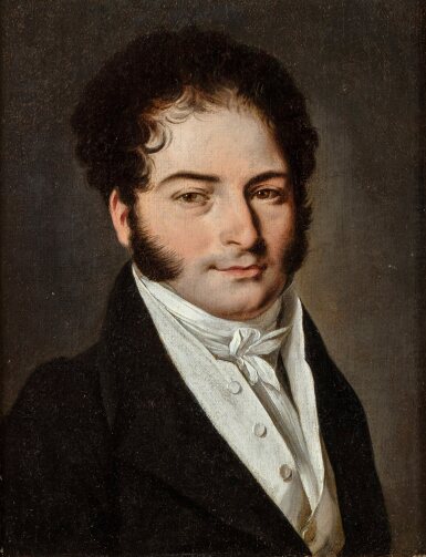 View full screen - View 1 of Lot 179. Presumed Portrait of Auguste-Felix Désaugiers.