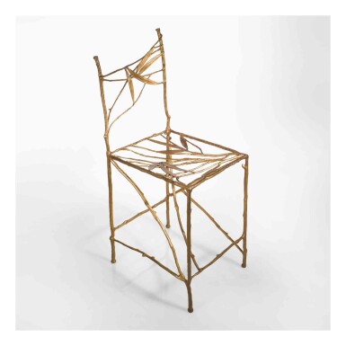 View full screen - View 1 of Lot 444. "Bambou" Chair.