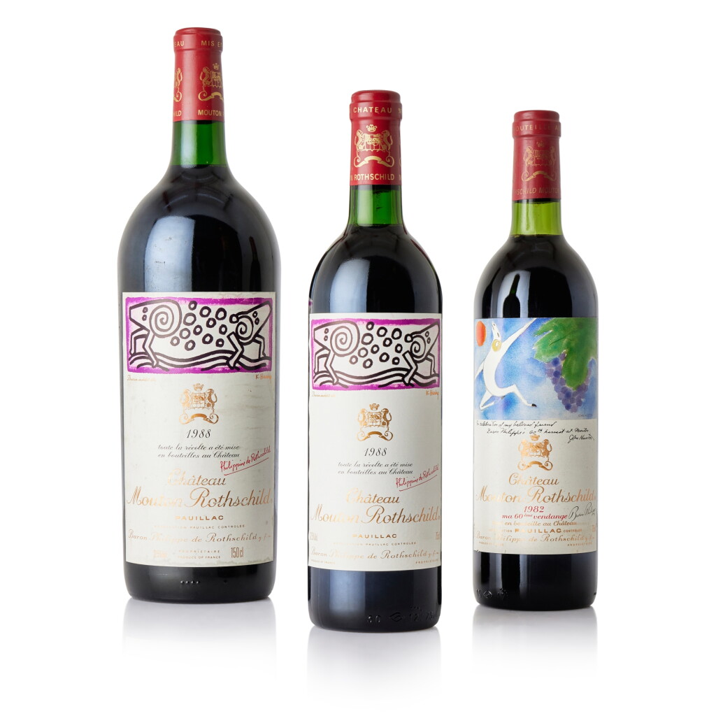 View full screen - View 1 of Lot 8652. Château Mouton Rothschild 1982 (10 BT).