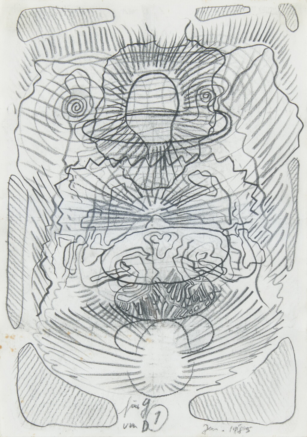 View full screen - View 1 of Lot 68. Ohne Titel (Untitled) .