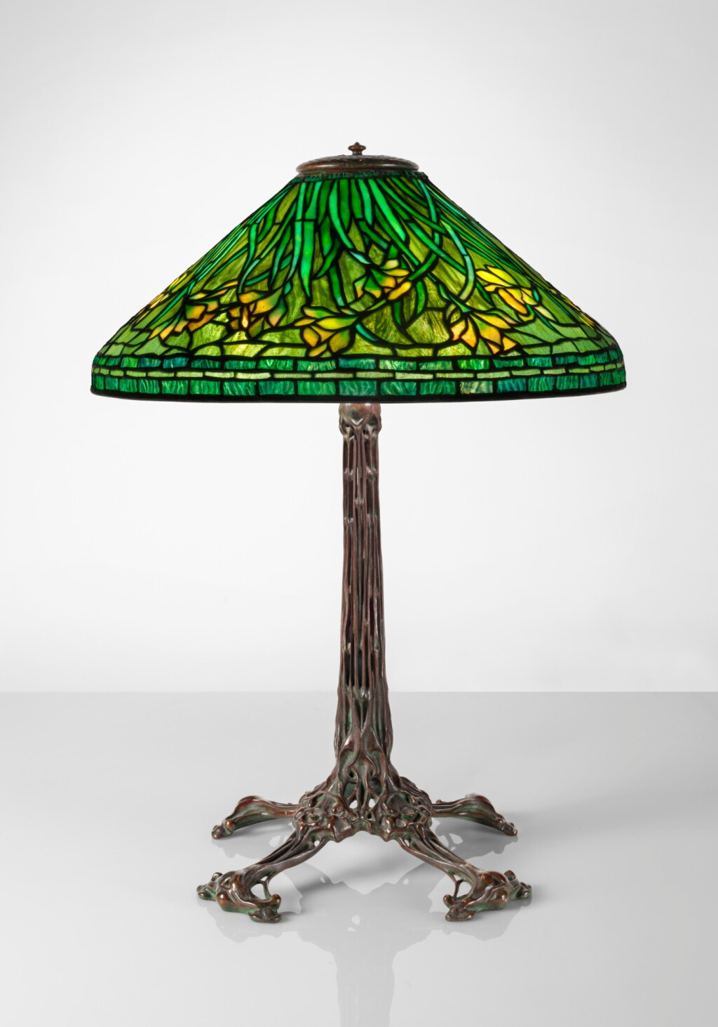 View full screen - View 1 of Lot 372. "Daffodil" Table Lamp.