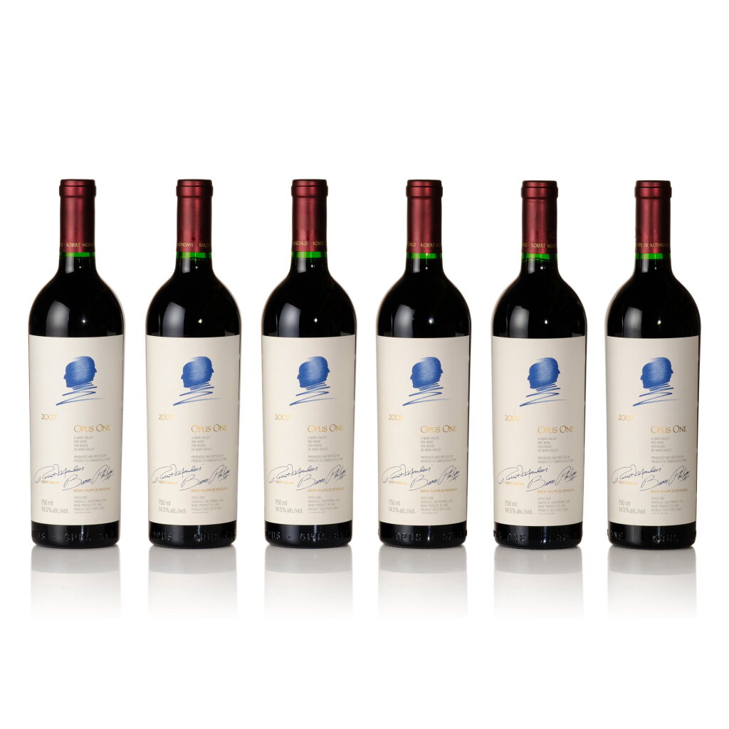 View full screen - View 1 of Lot 470. Opus One, Red Blend, Napa Valley 2007 Robert Mondavi/Baron (6 BT).