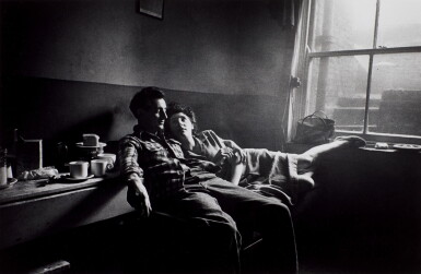 View full screen - View 1 of Lot 56. 'Cockney Life at The Elephant and Castle', London, January 9, 1949.