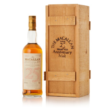View full screen - View 1 of Lot 9275. The Macallan 25 Year Old Anniversary Malt 43.0 abv 1965 (1 BT75).