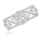 Diamond brooch, 1930s