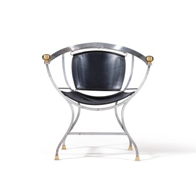 View full screen - View 1 of Lot 248. Fauteuil Pompei, vers 1980.