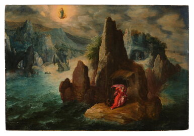 View full screen - View 1 of Lot 8. Saint John on the Island of Patmos.