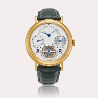 View full screen - View 1 of Lot 321. Reference 3757BA/1E/9V6 Classique Tourbillon Perpetual Calendar | A yellow gold perpetual calendar tourbillon wristwatch with retrograde date and leap year indication, Circa 2008.