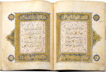 A FINE LARGE ILLUMINATED QUR’AN, EGYPT, MAMLUK, MID-14TH CENTURY
