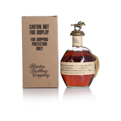 View full screen - View 1 of Lot 160. Blanton's Single Barrel 93 Proof 1984 (1 BT 75cl).
