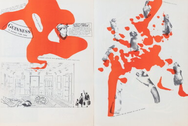 View full screen - View 1 of Lot 159. Mémoires, 1958. Livre "situationniste", le second réalisé en commun par les auteurs.