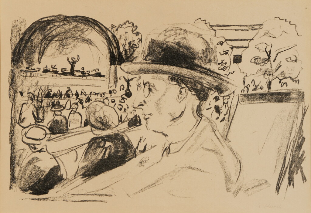 Voir en plein écran - Voir 1 du lot 146. Delius in Wiesbaden (Schiefler 498; Woll 671).